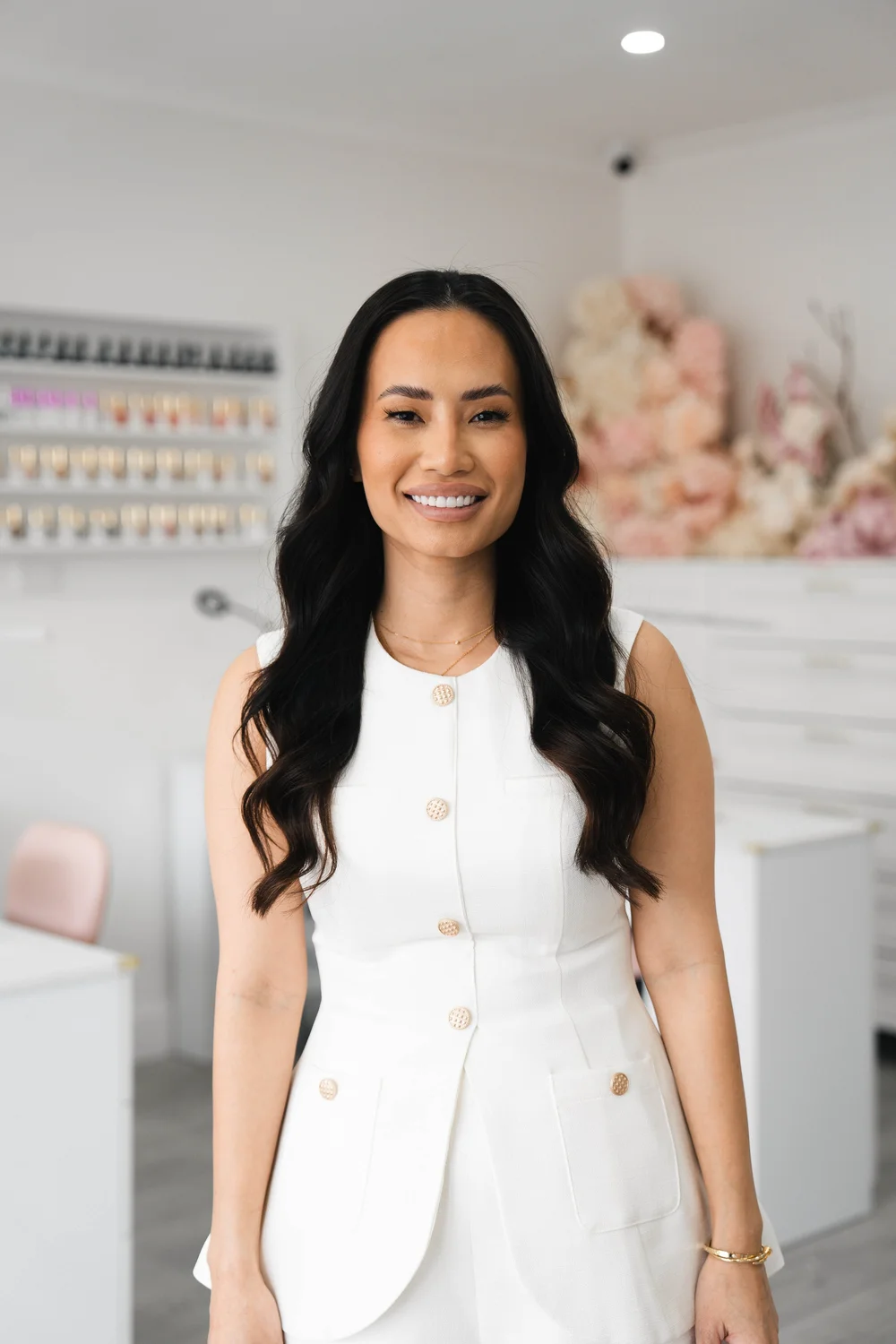 Beauty Spot HQ founder portrait in white vest